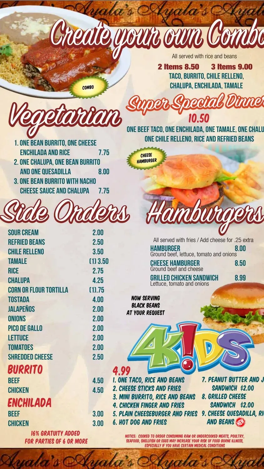 Menu 4