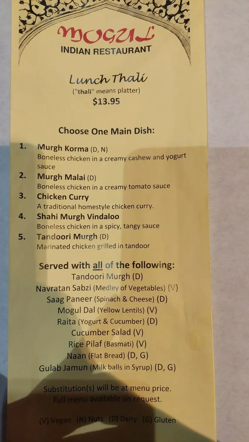 Menu 6