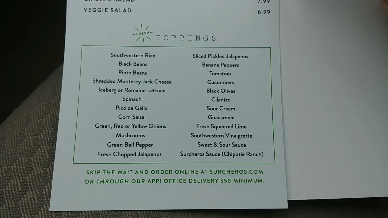 Menu 3