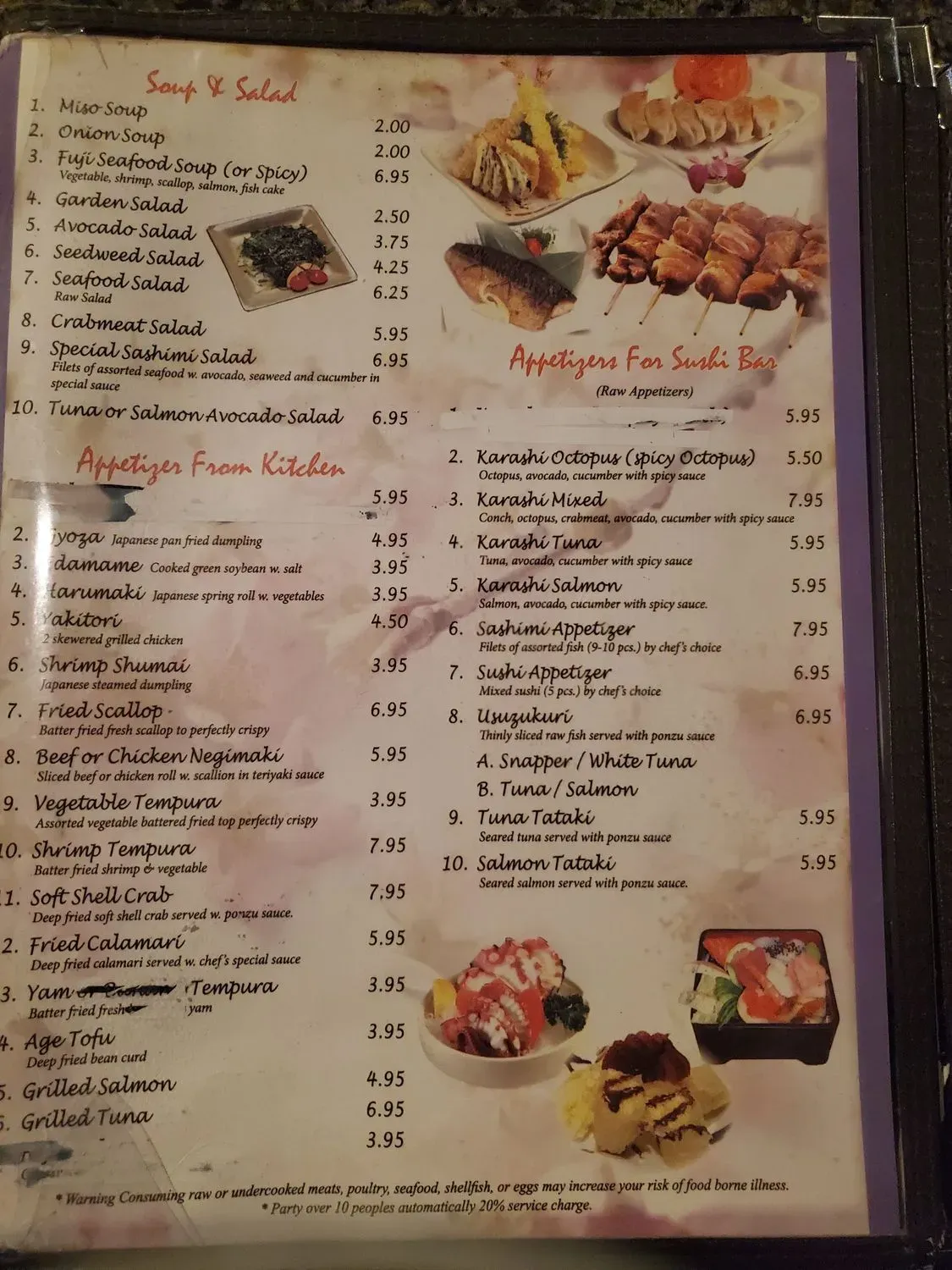 Menu 4