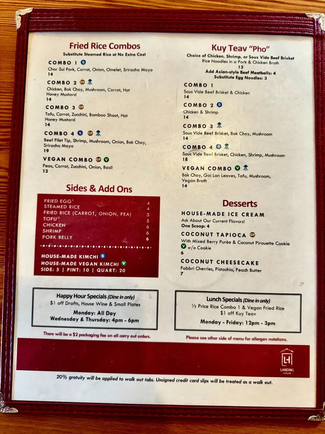 Menu 6