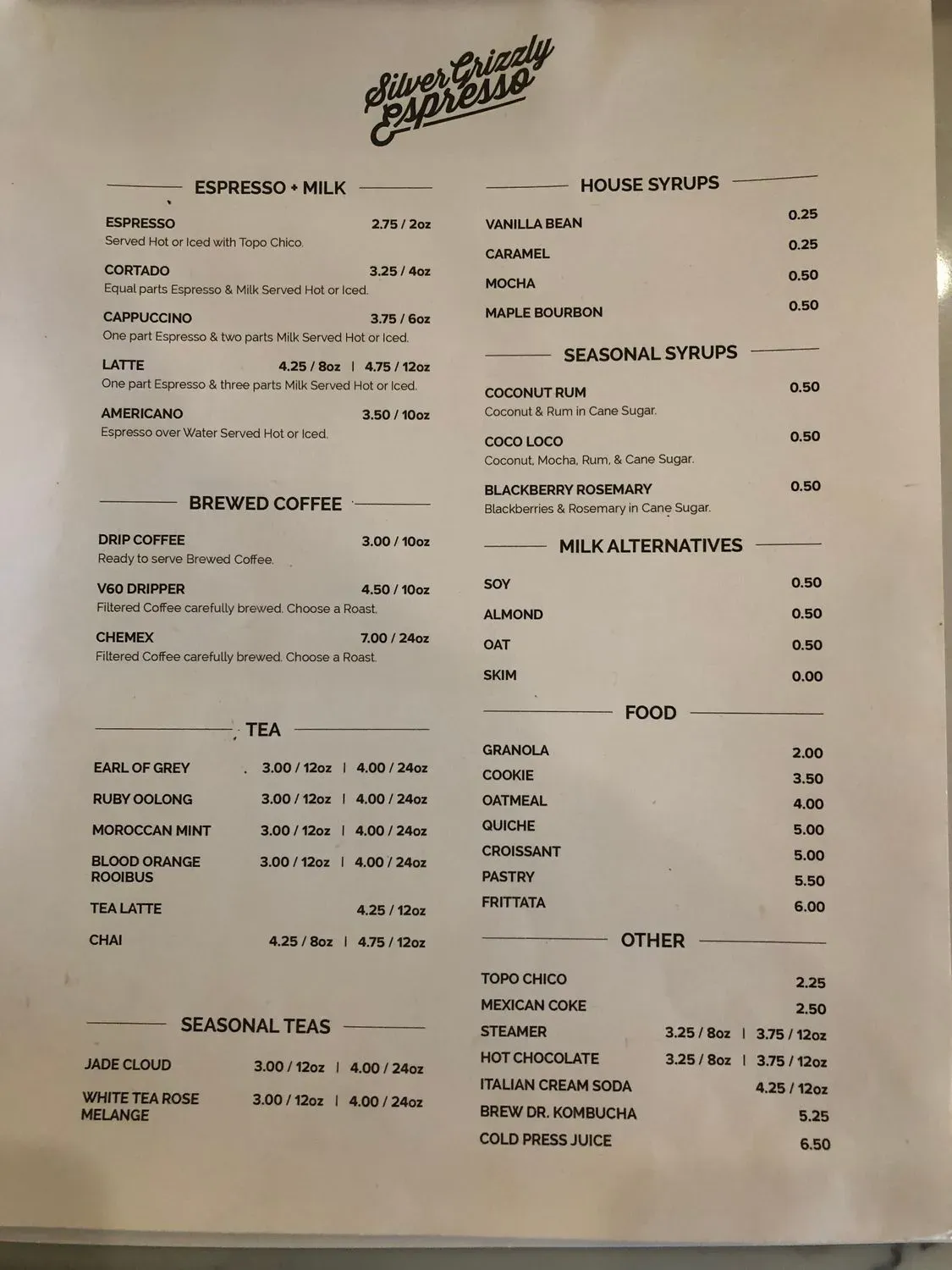 Menu 6