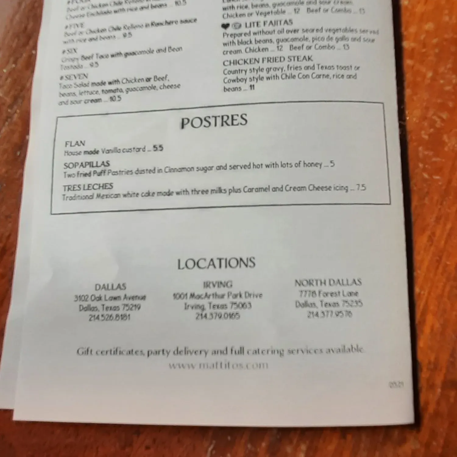 Menu 3