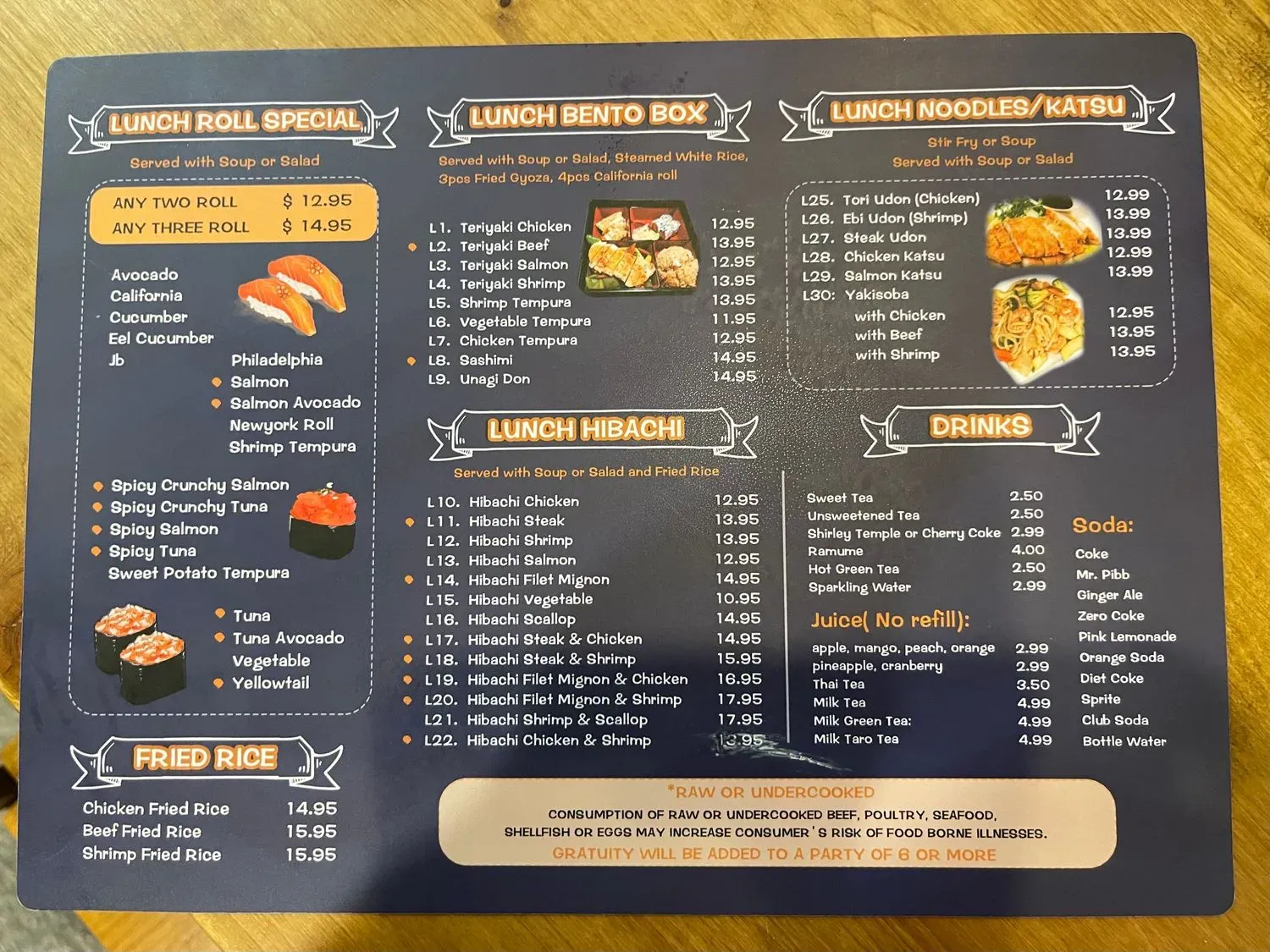 Menu 3