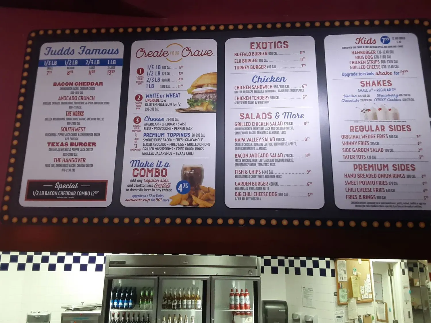 Fuddruckers Menu - Updated November 2025