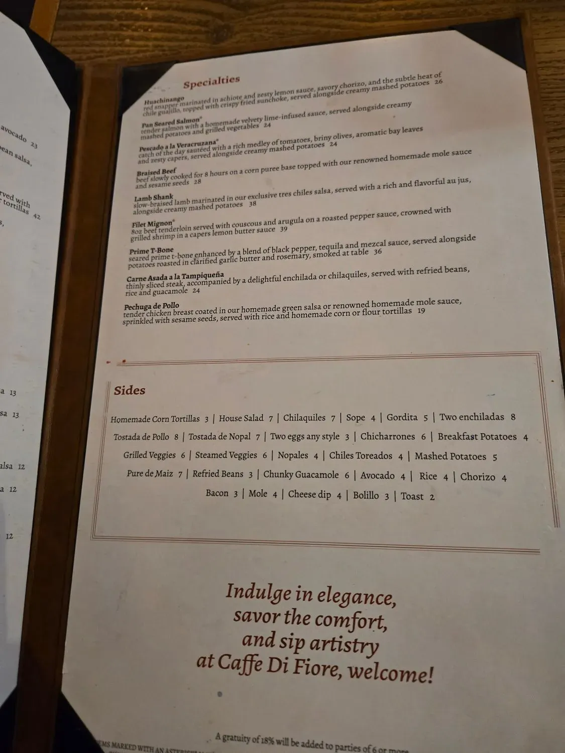 Menu 6