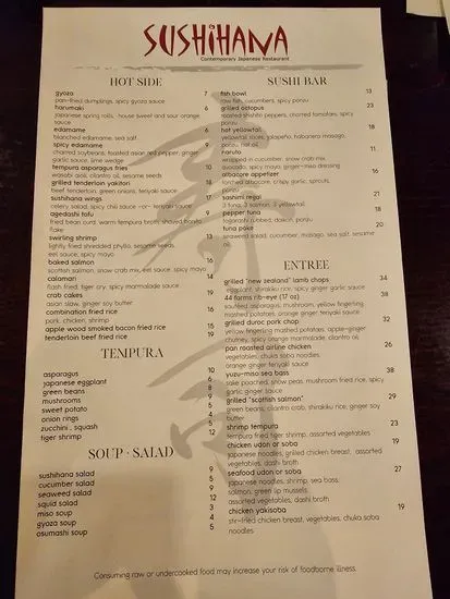 Menu 6