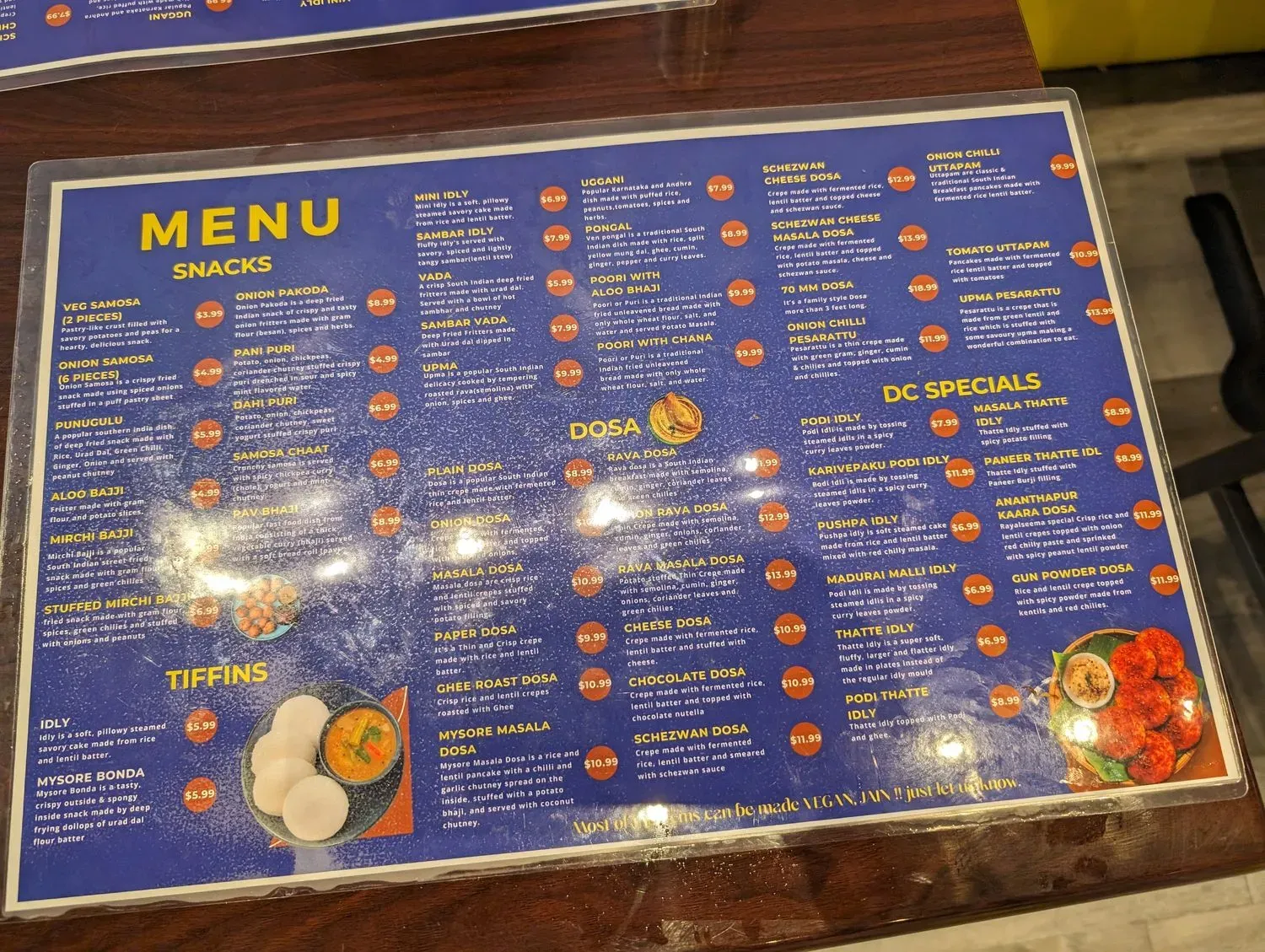 Menu 6