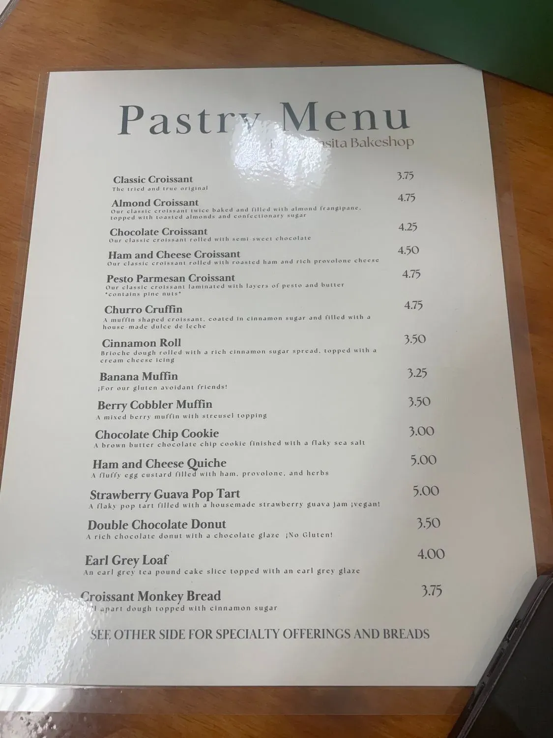 Menu 3