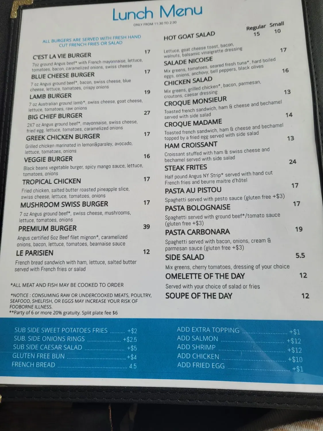 Menu 4