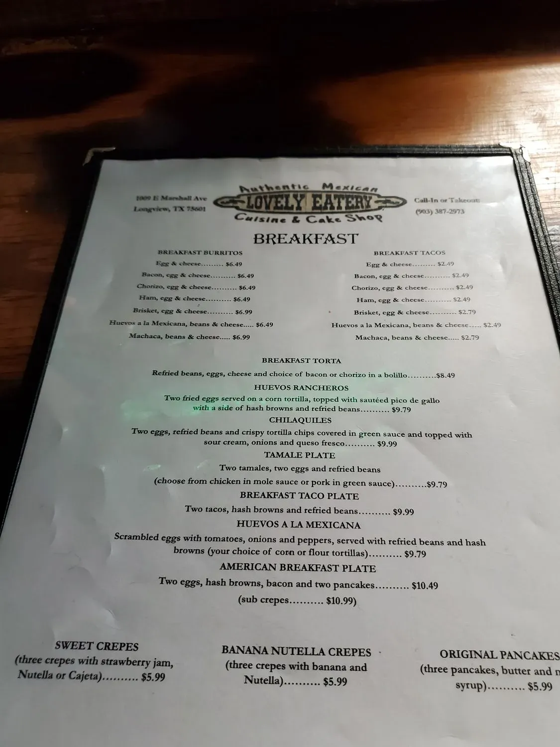 Menu 4