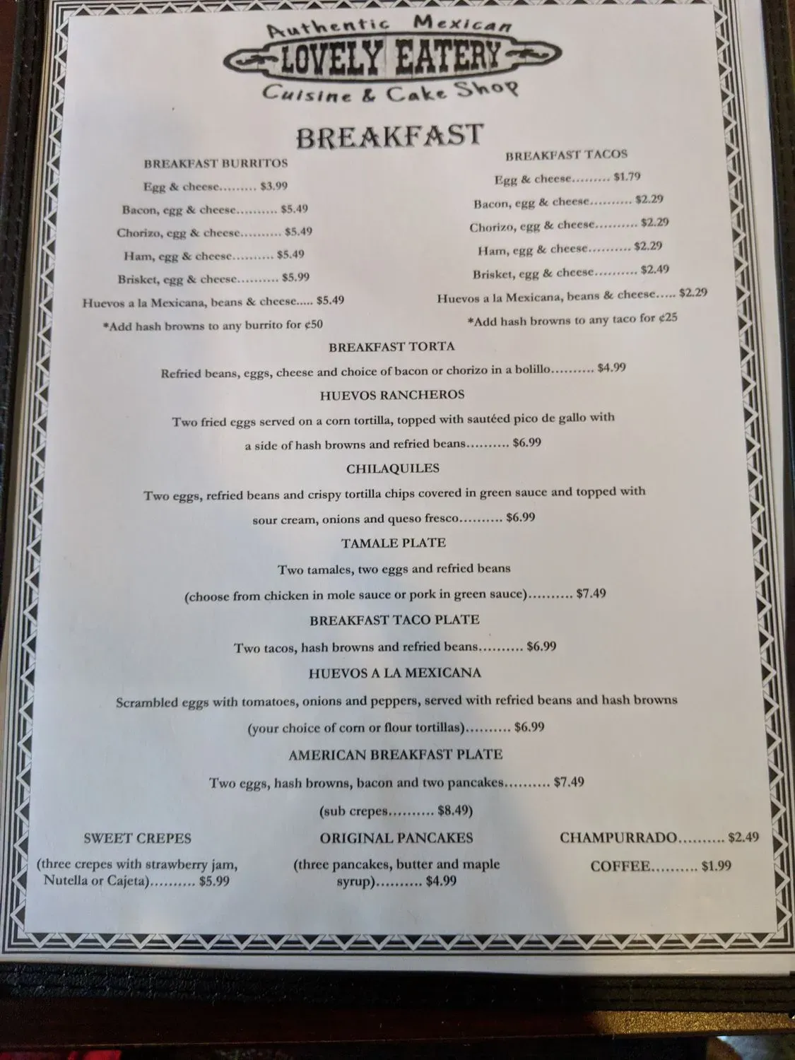 Menu 6