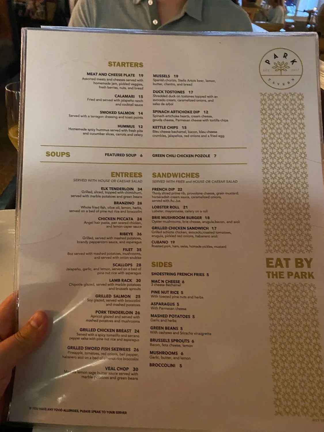 Menu 6