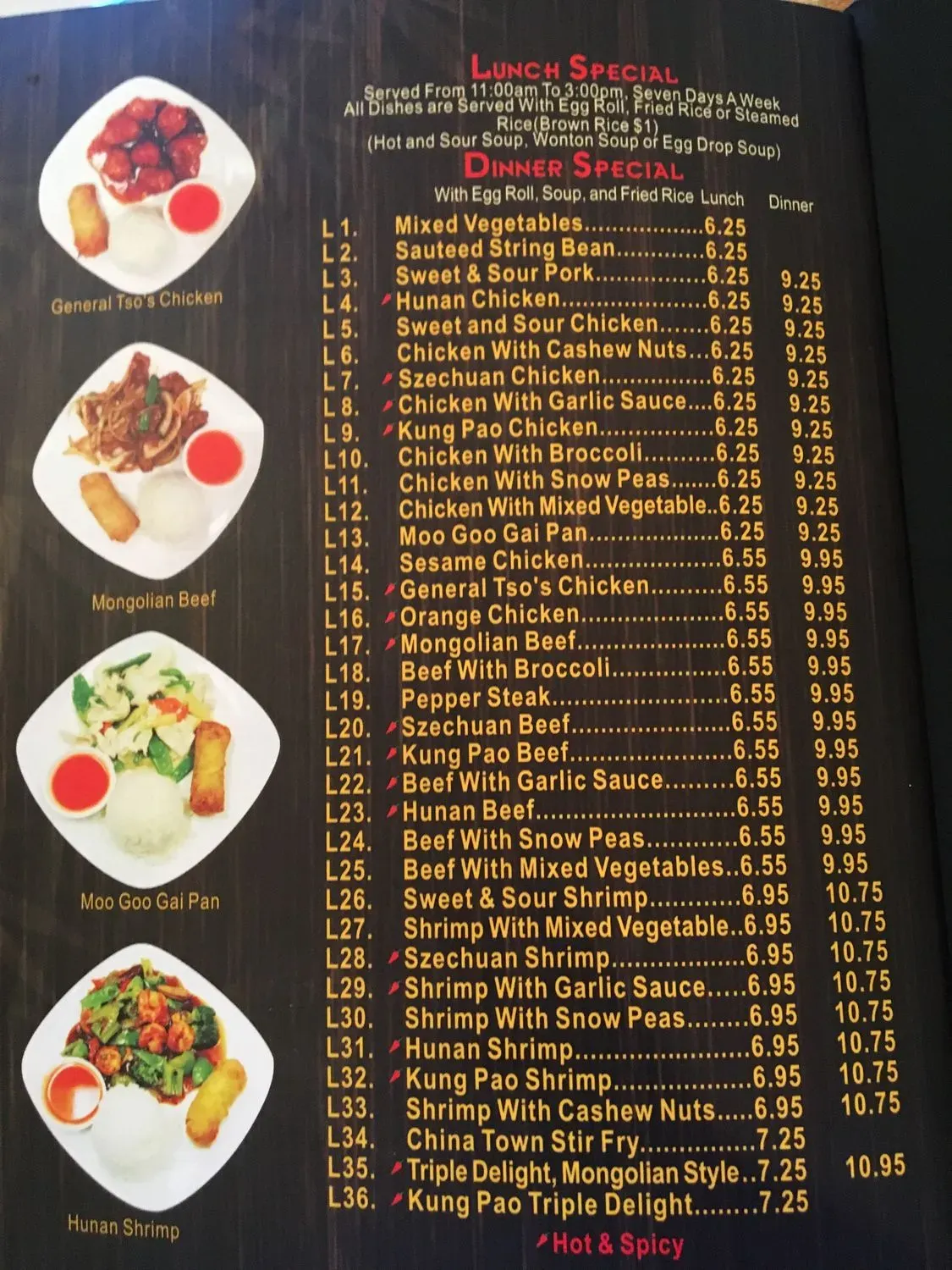 Menu 6