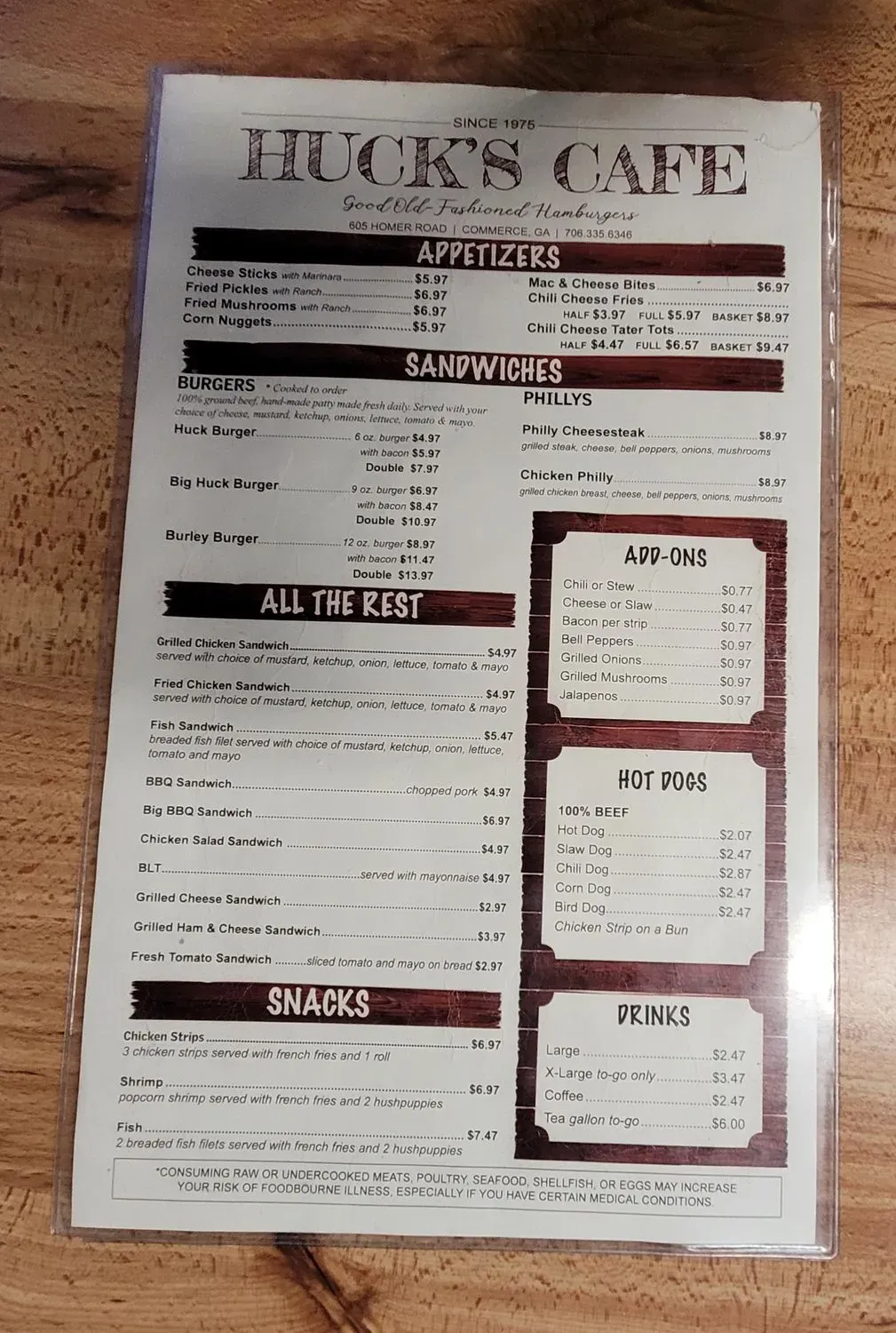 Menu 6