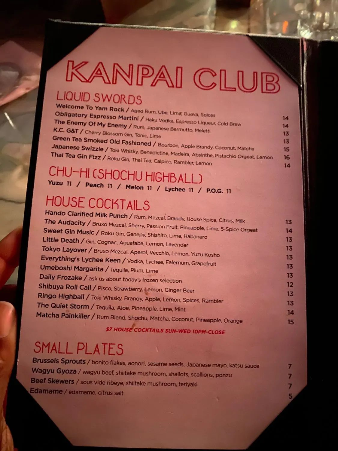 Menu 3