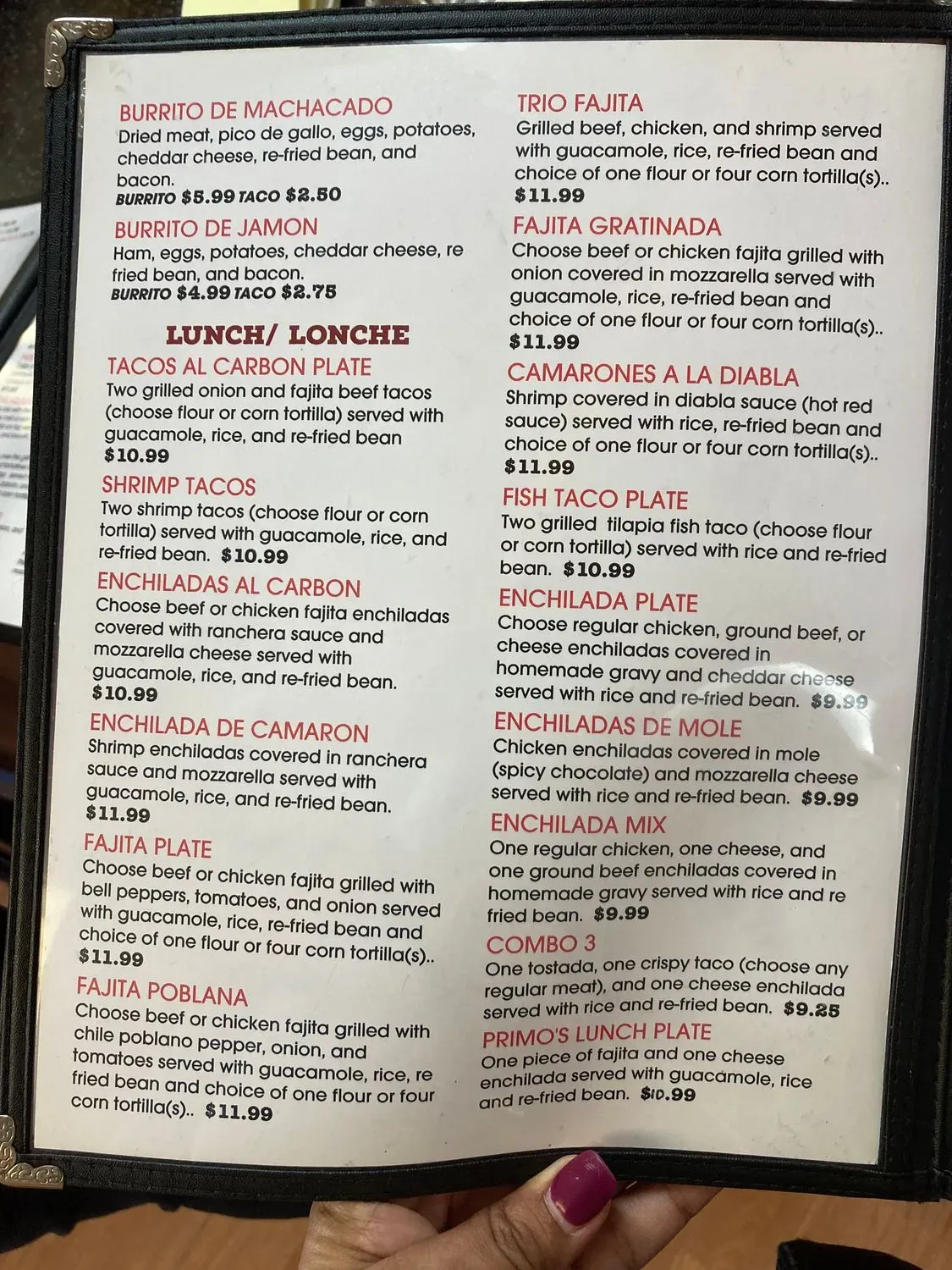 Menu 6