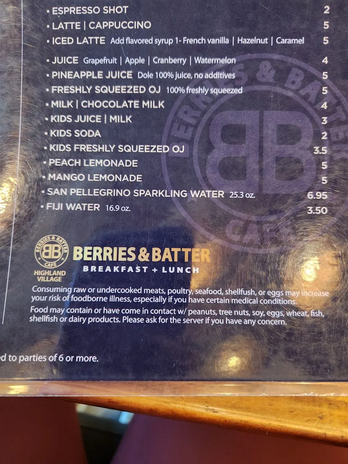 Menu 6