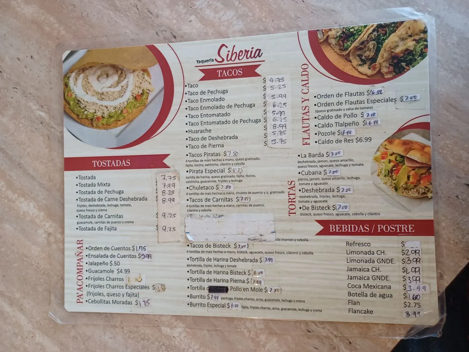 Menu 3