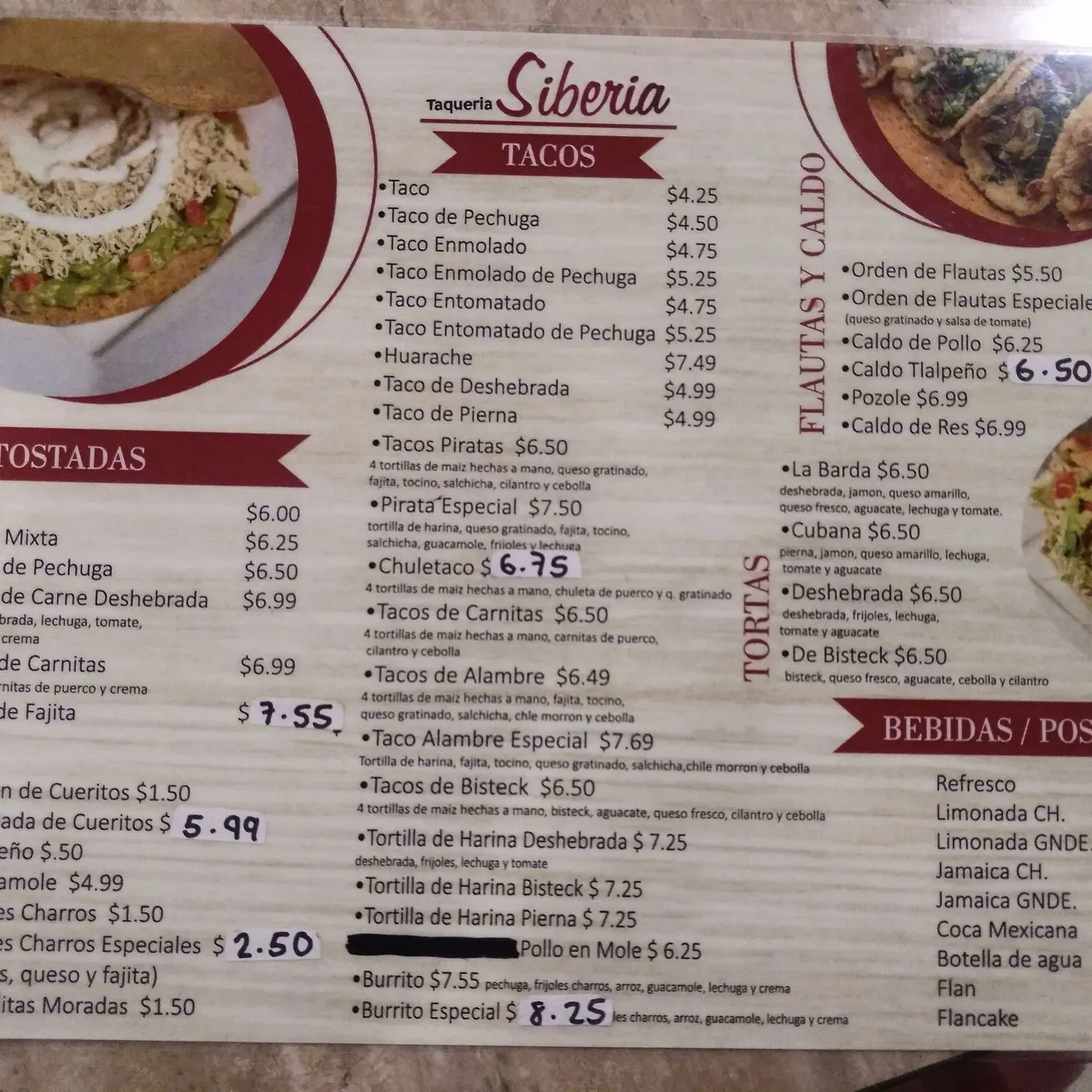 Menu 3