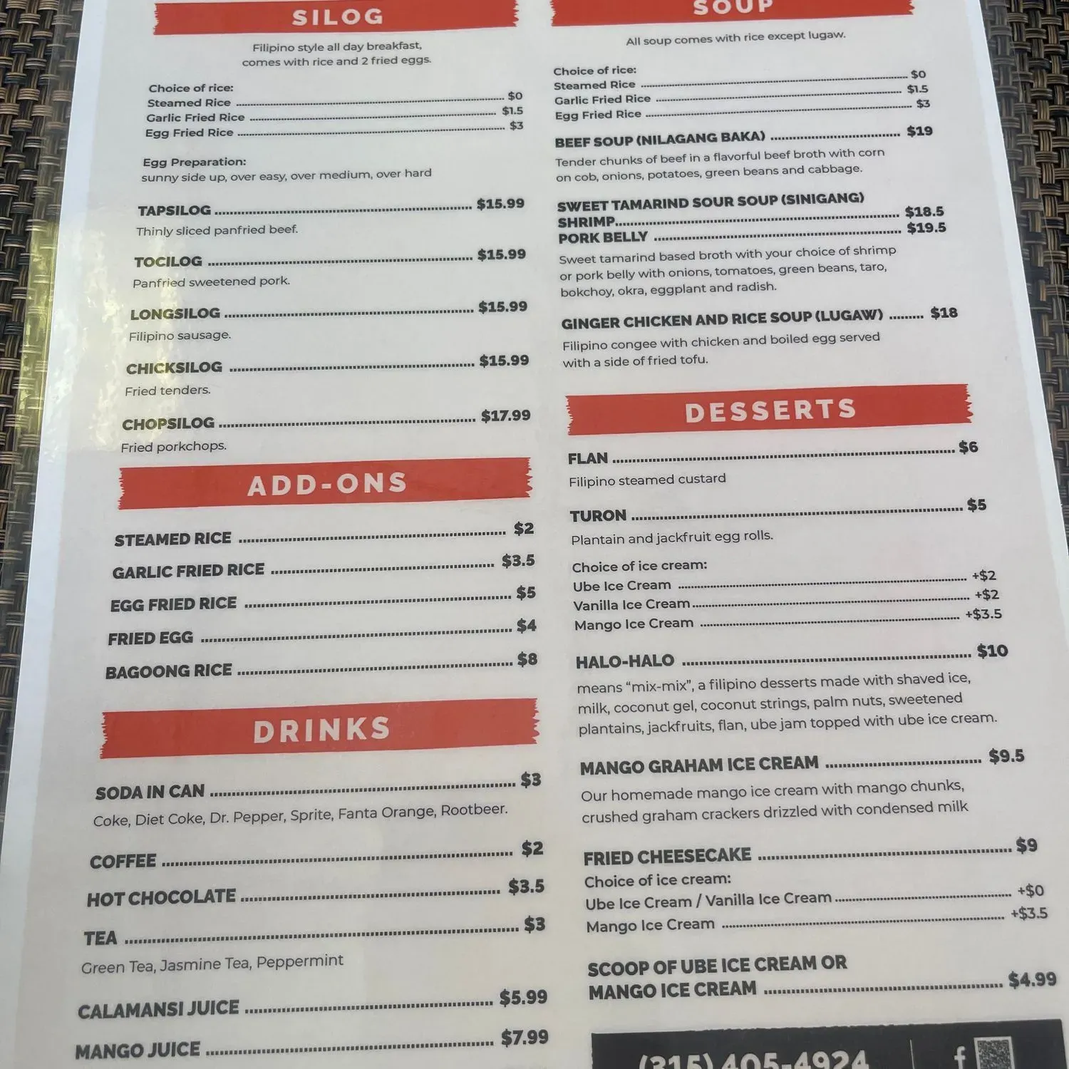 Menu 3