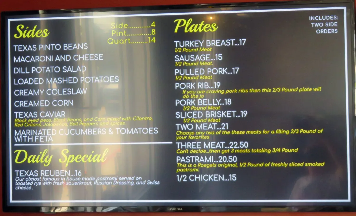 Menu 3