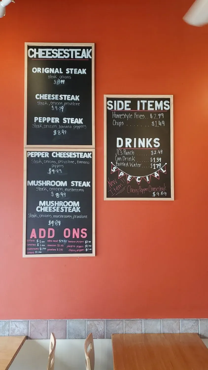 Menu 3