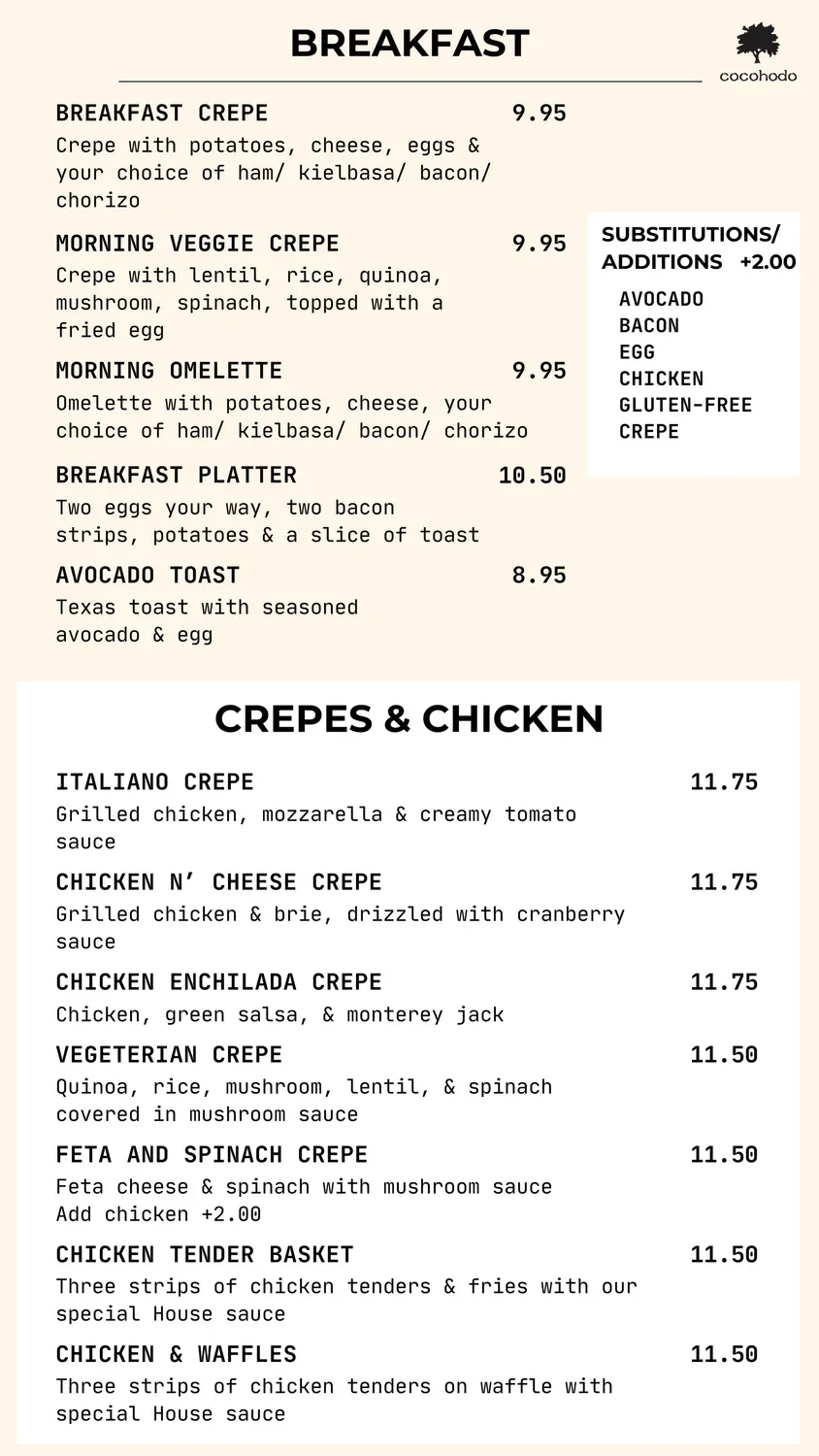 Menu 4