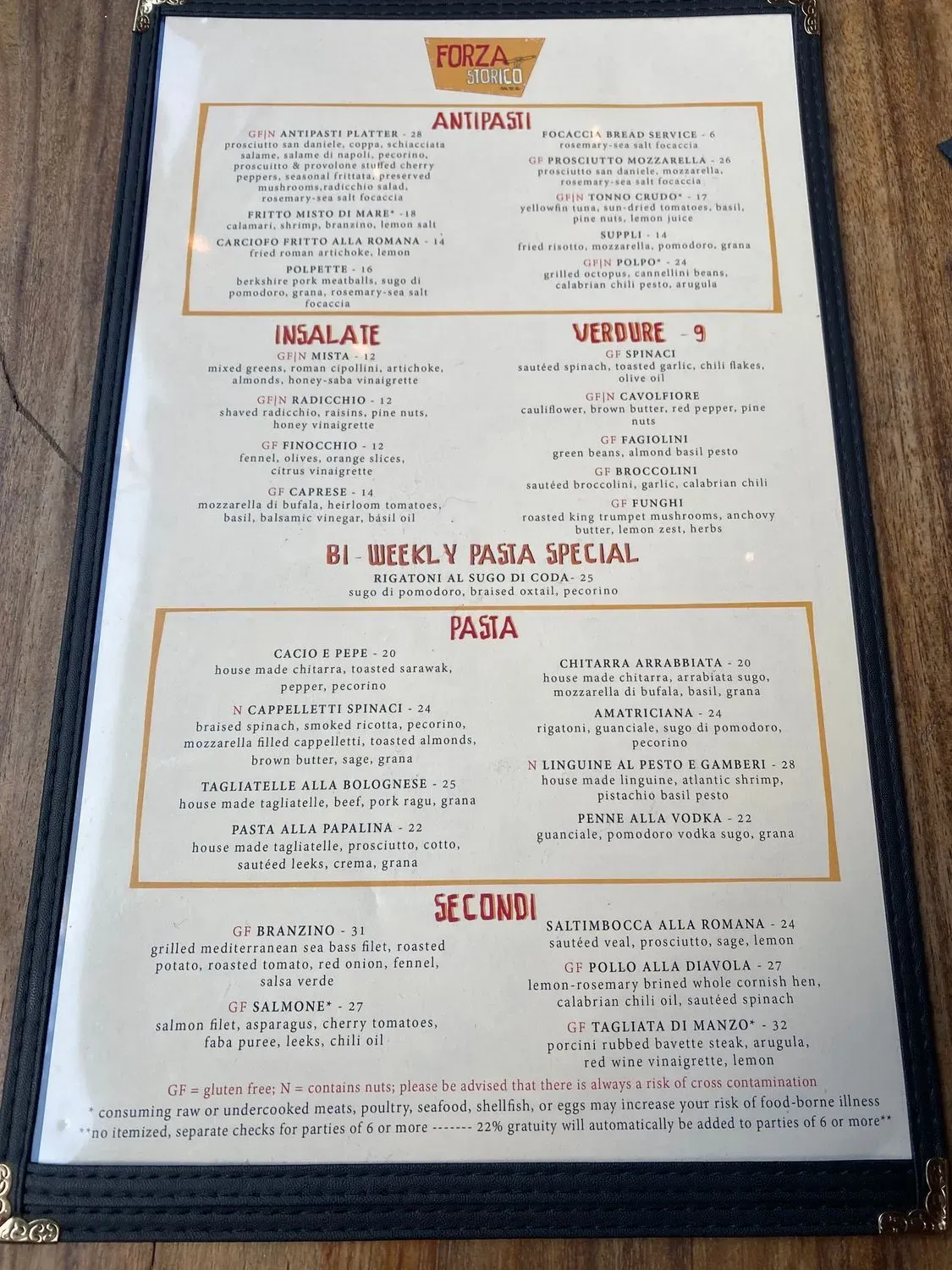 Menu 6