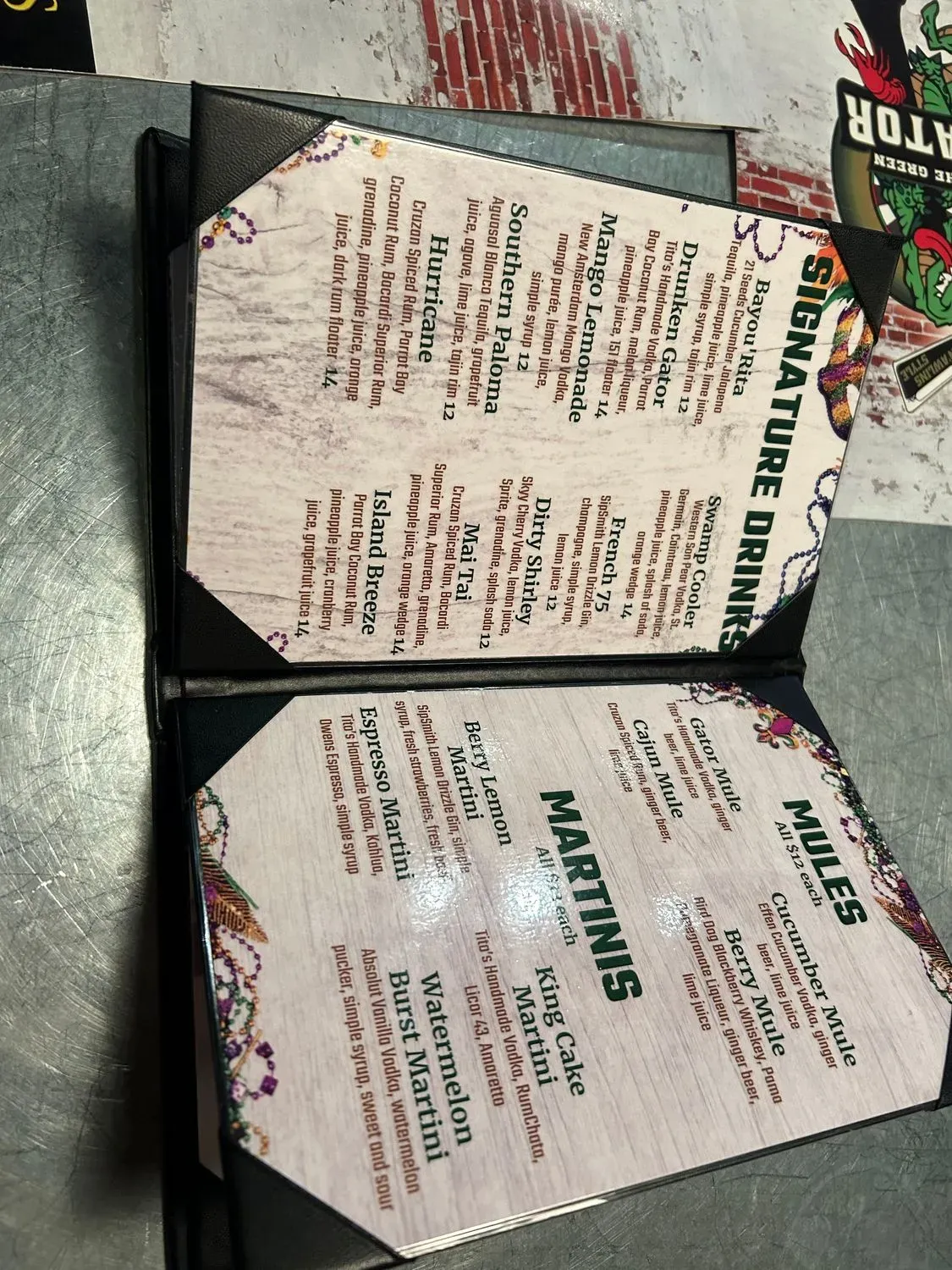 Menu 6