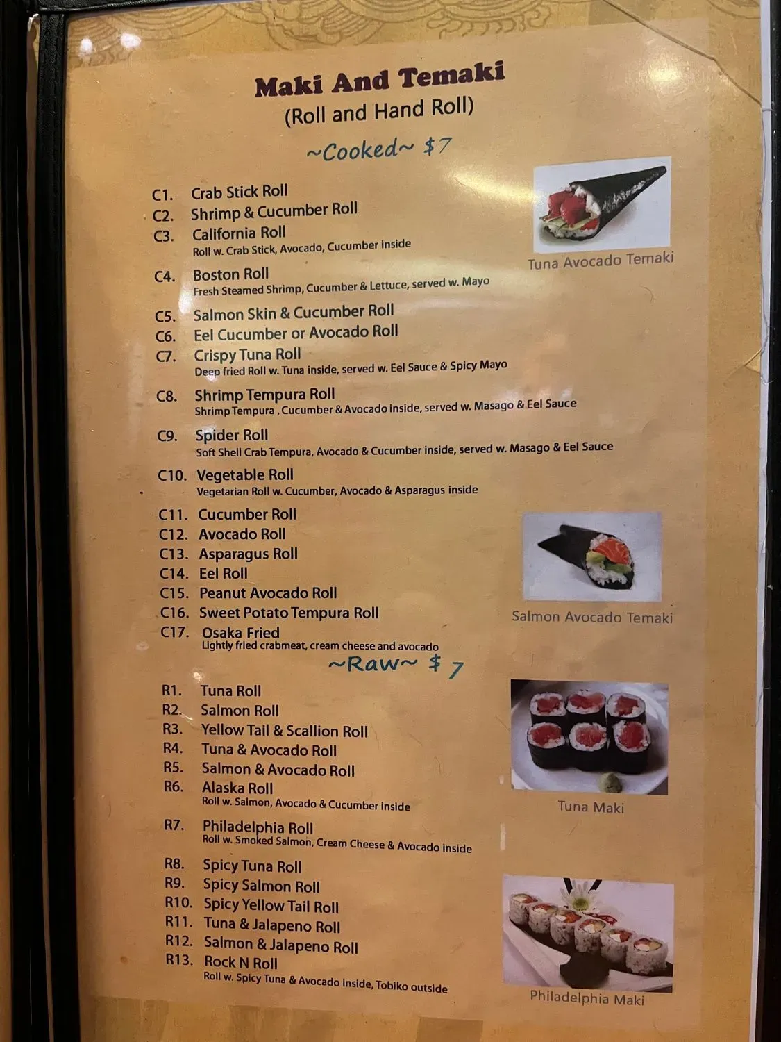 Menu 4