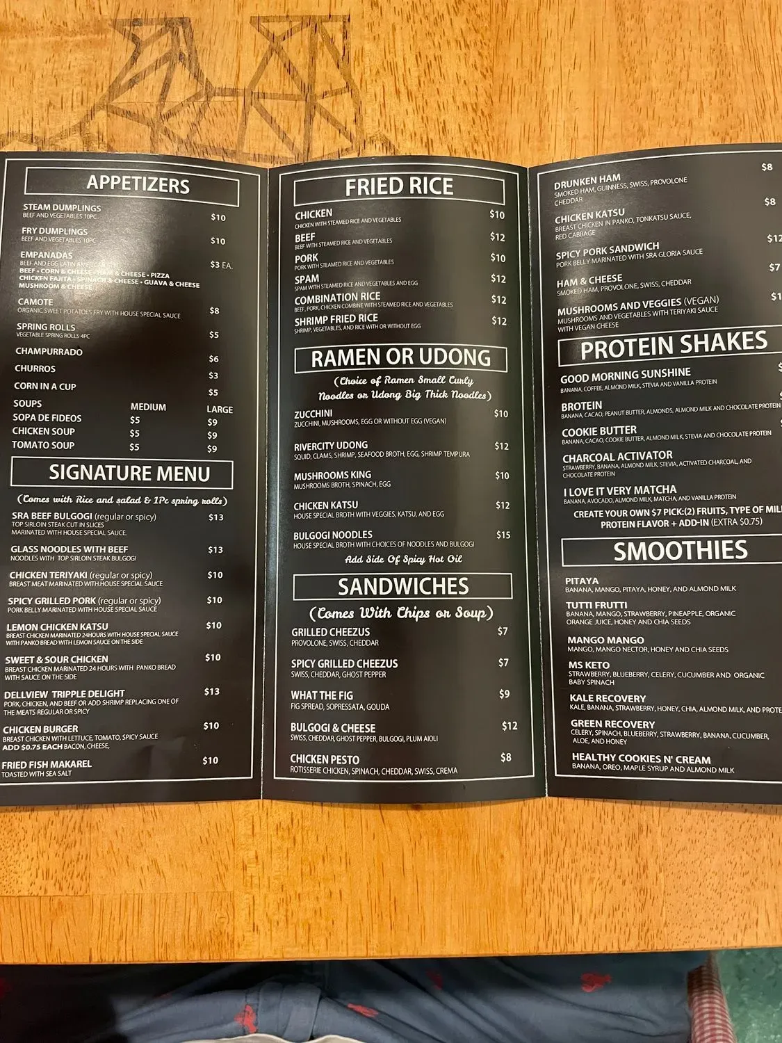 Menu 6