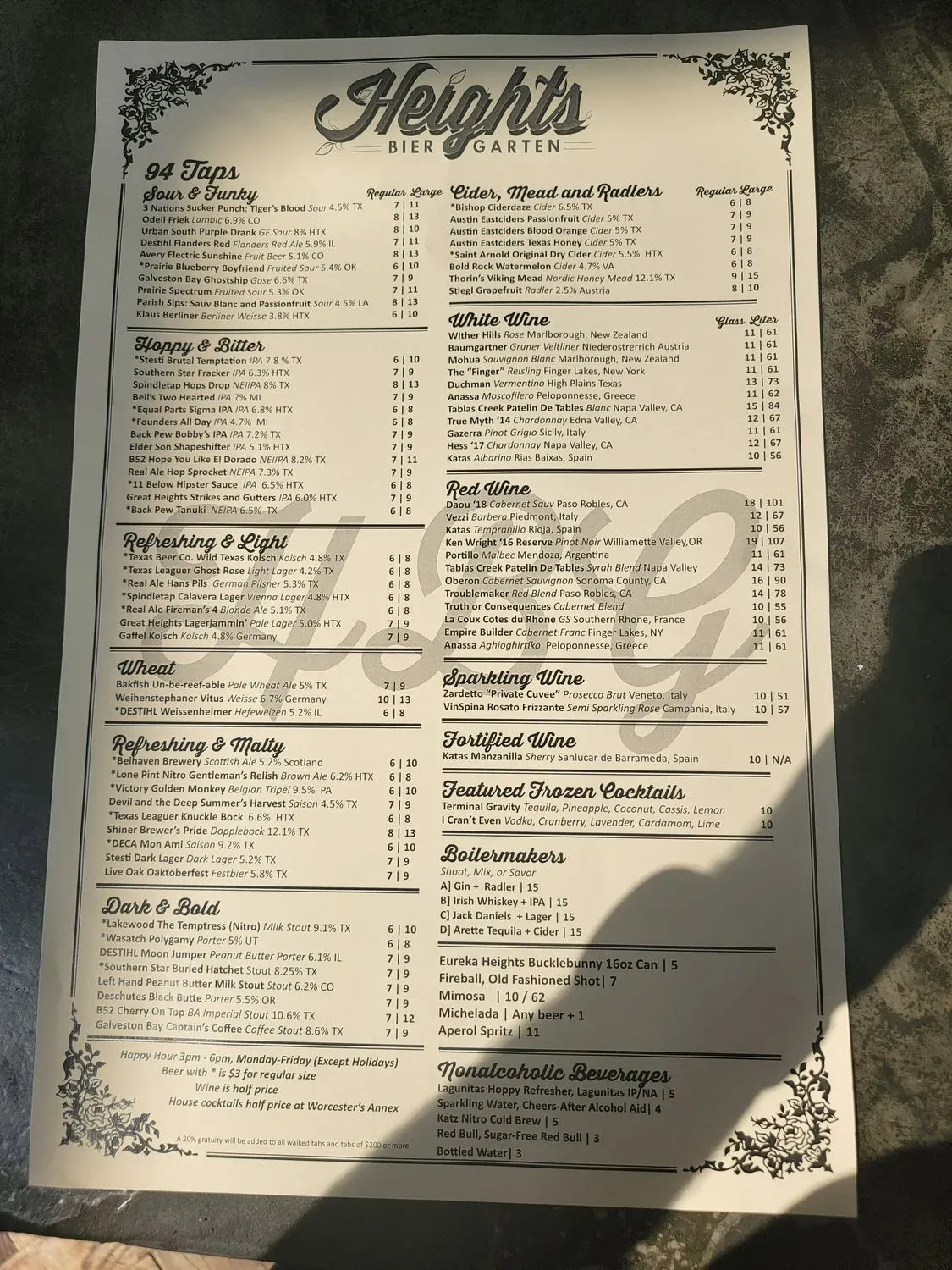 Menu 6