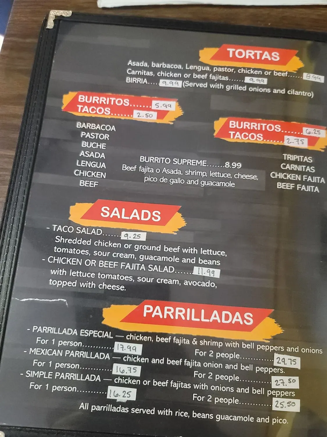 Menu 4