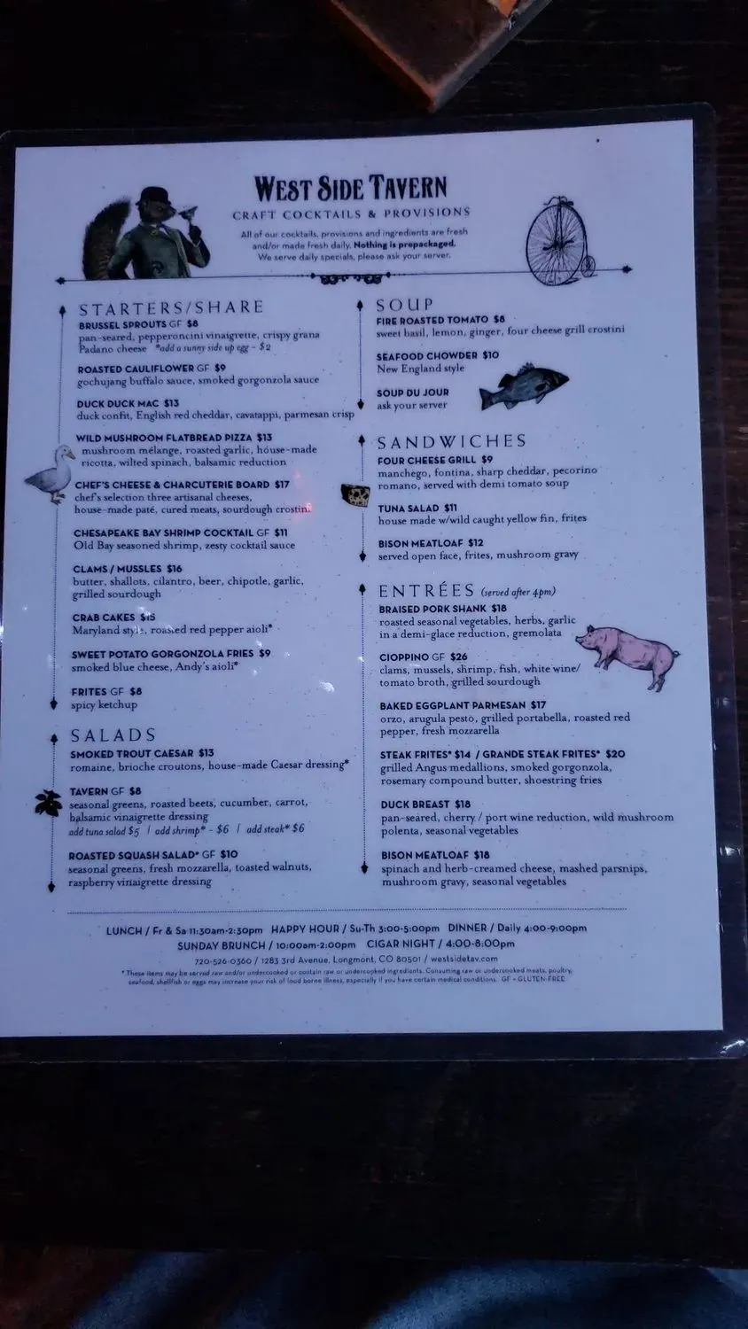 Menu 6