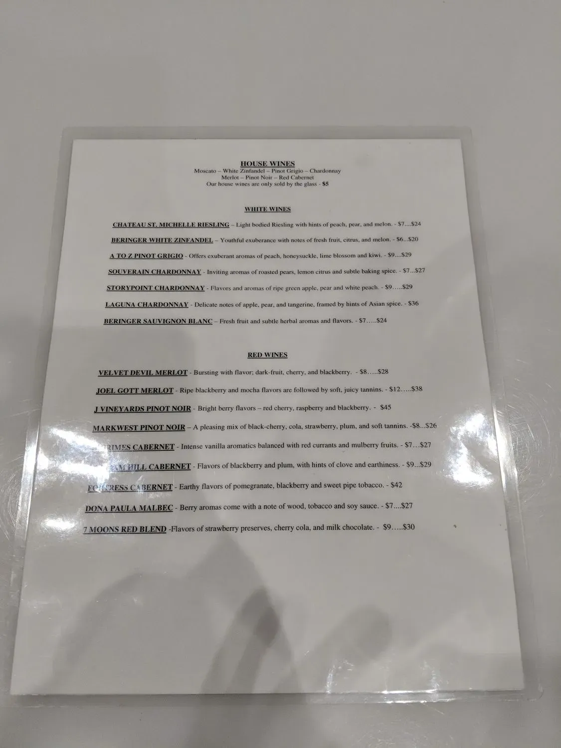 Menu 4