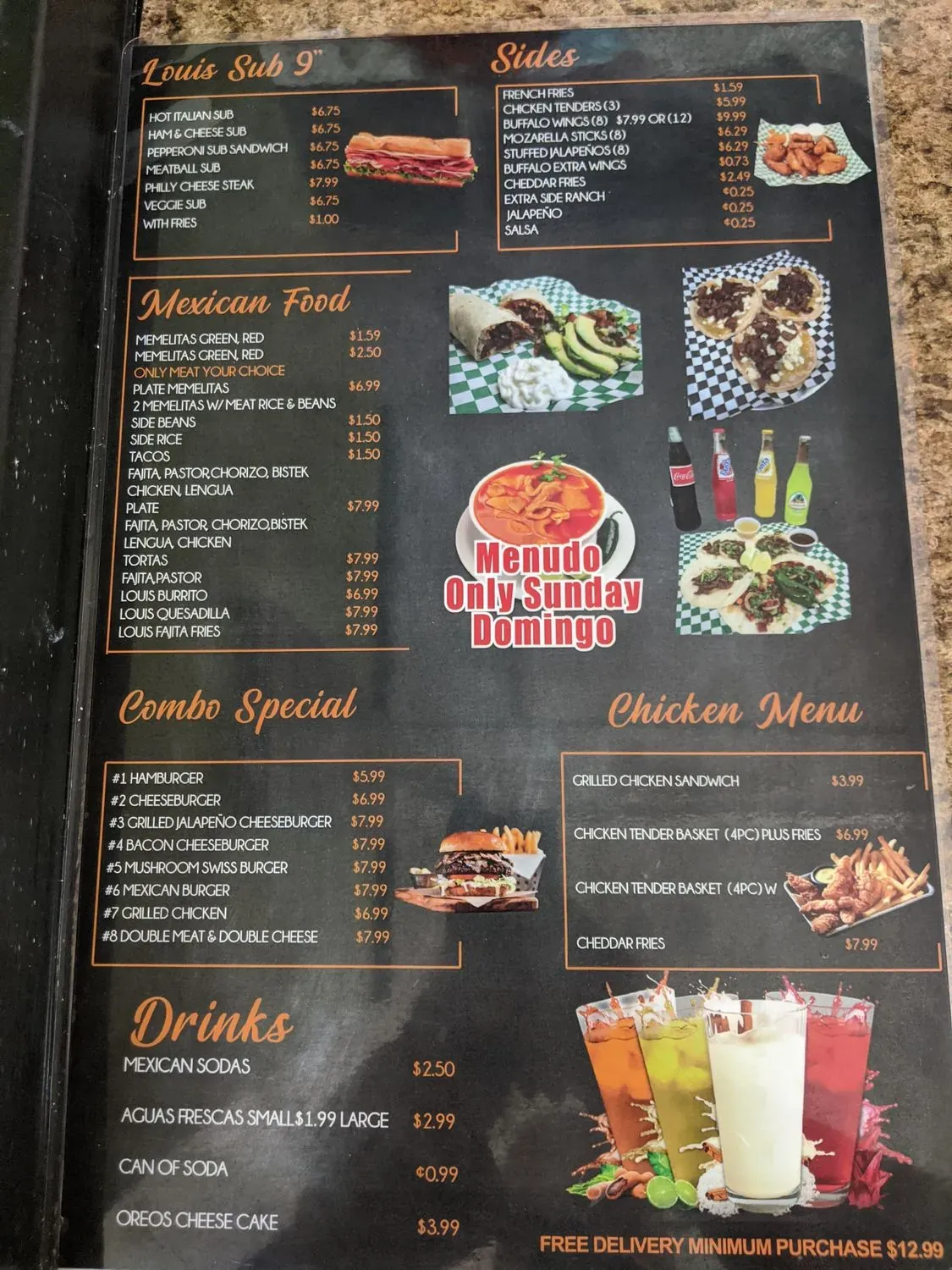 Menu 3