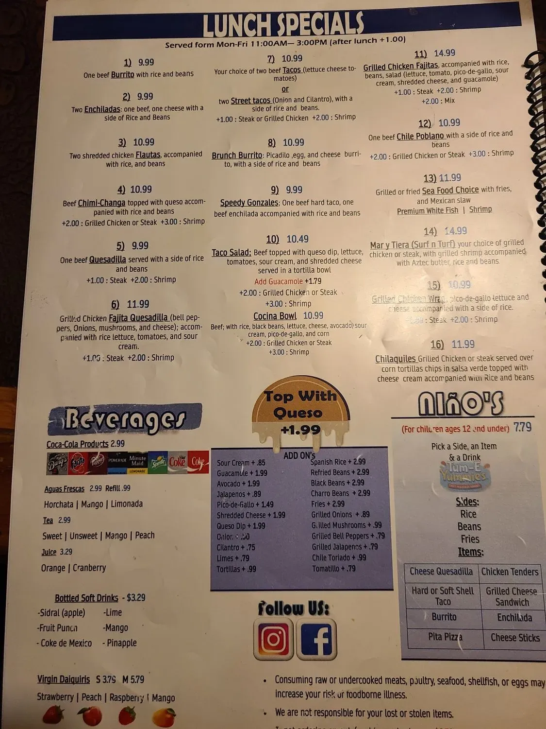 Menu 6