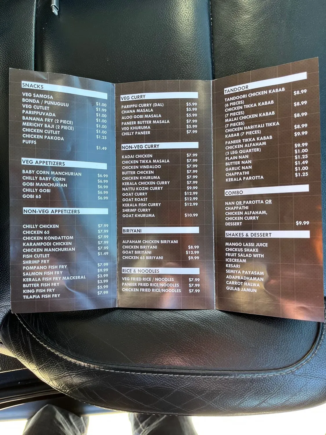 Menu 6