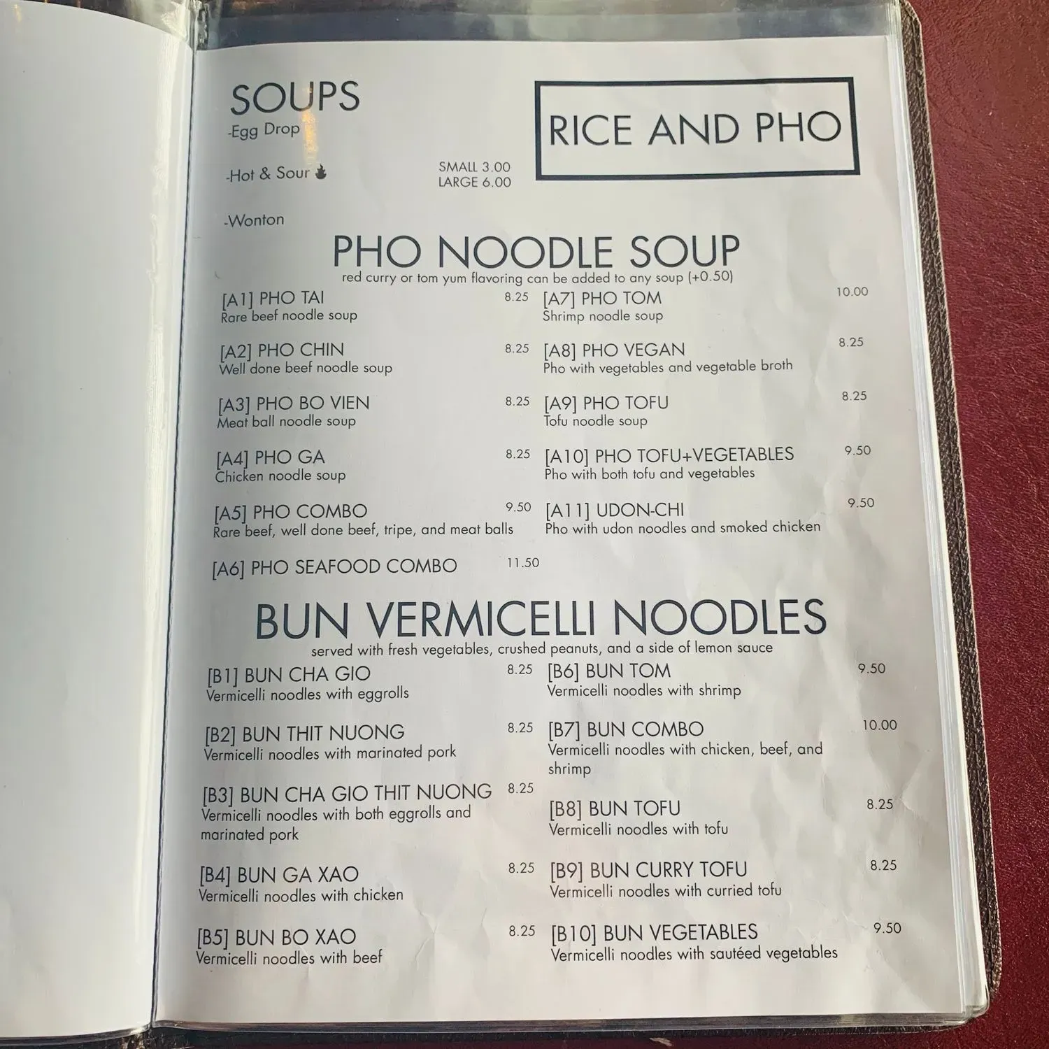 Menu 3