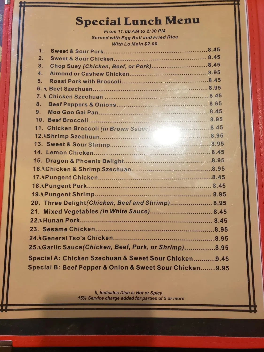 Menu 4