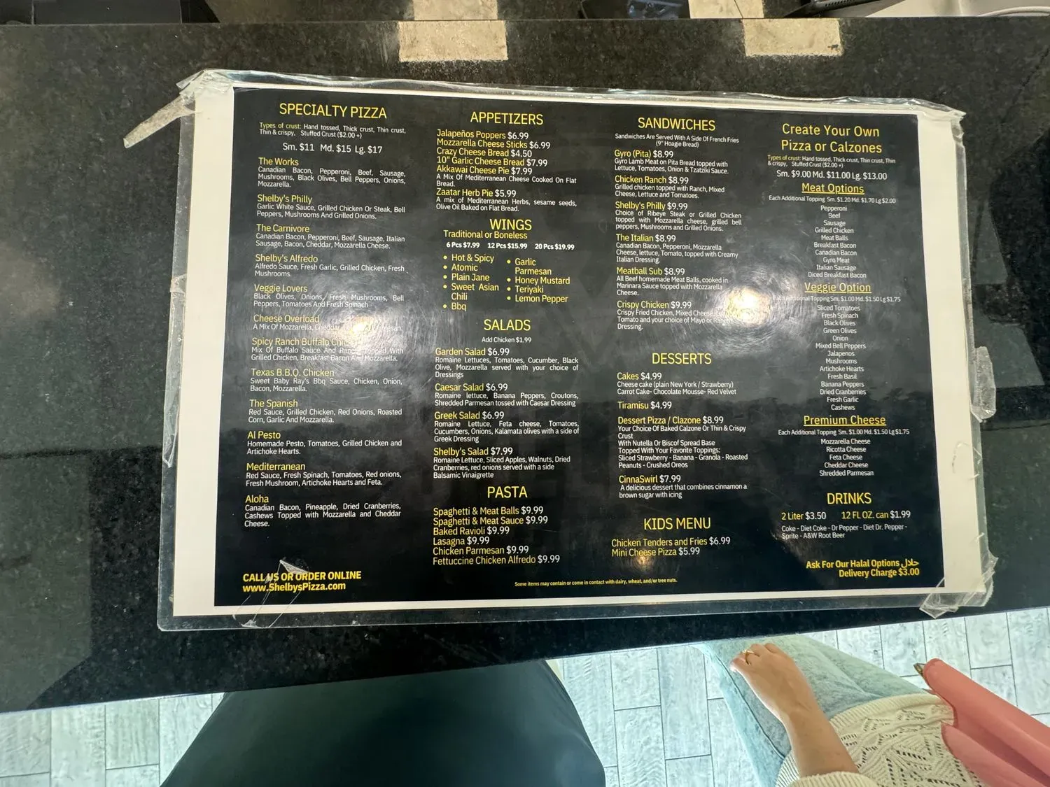 Menu 4