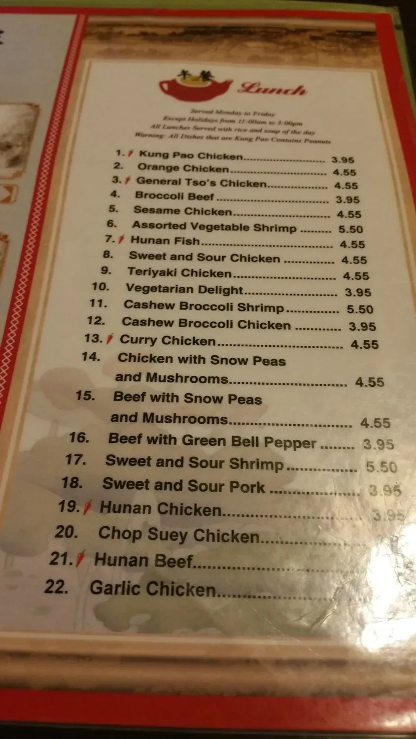 Menu 6