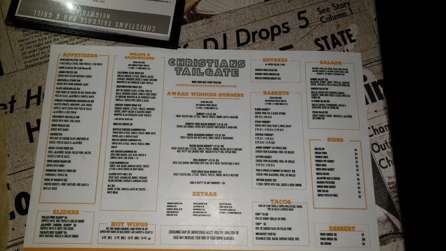 Menu 3