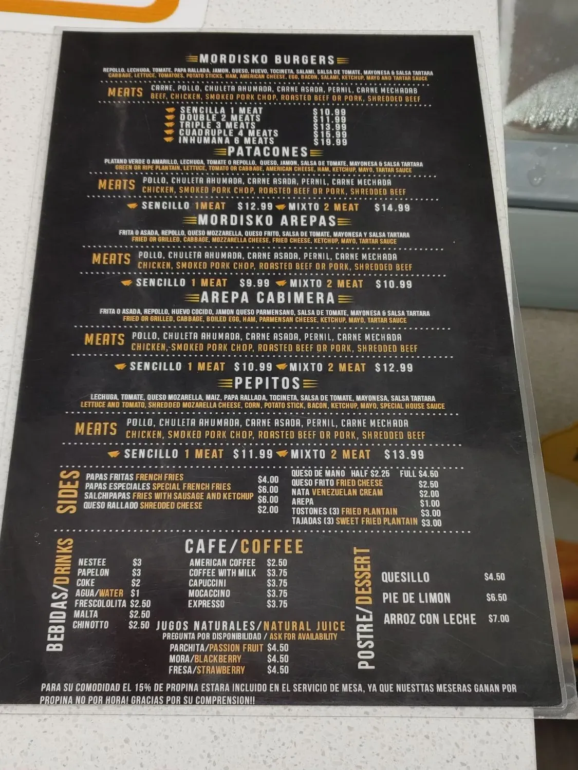 Menu 4