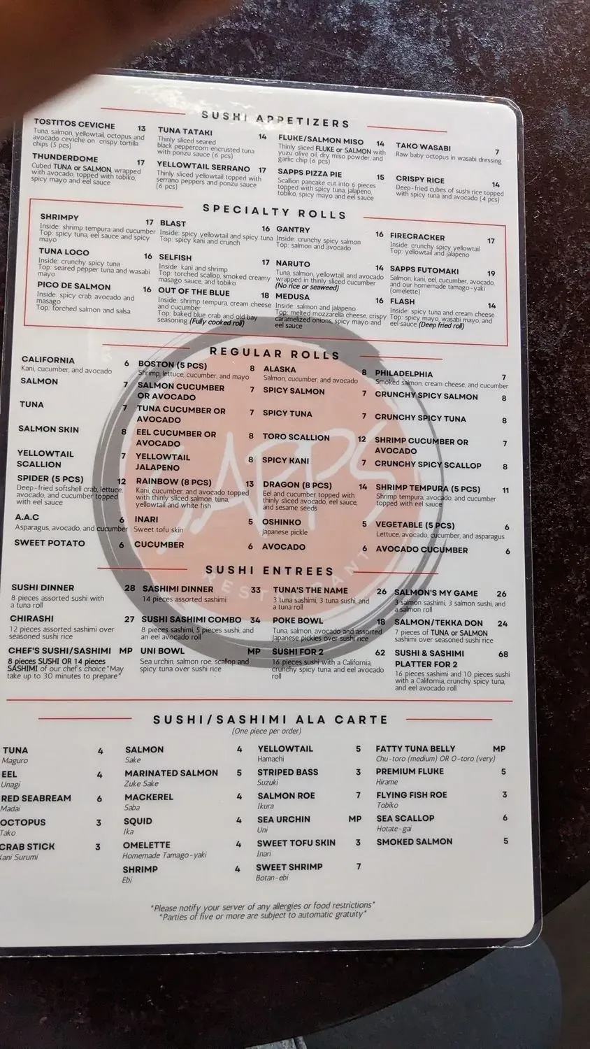 Menu 3