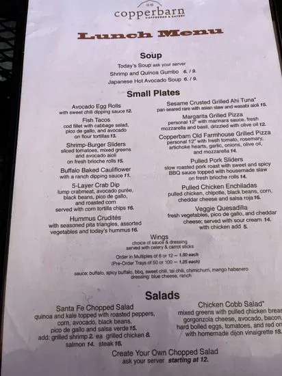 Menu 6