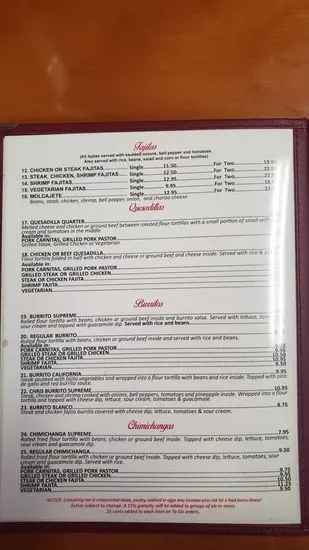 Menu 6