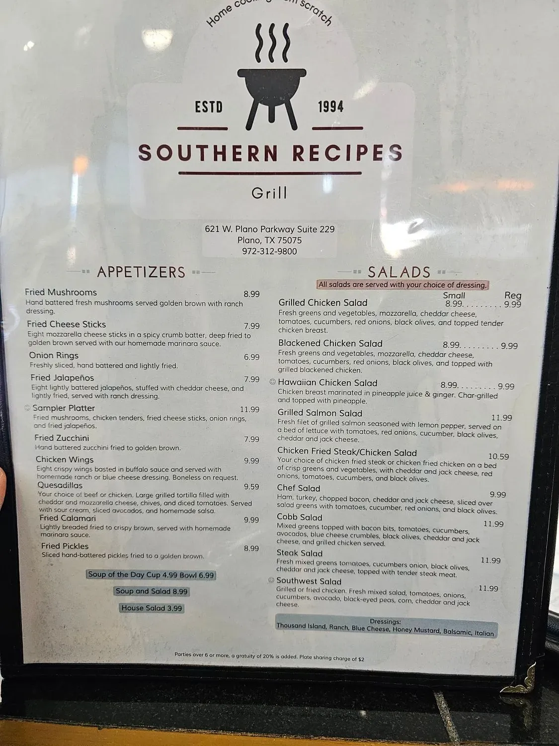 Menu 3