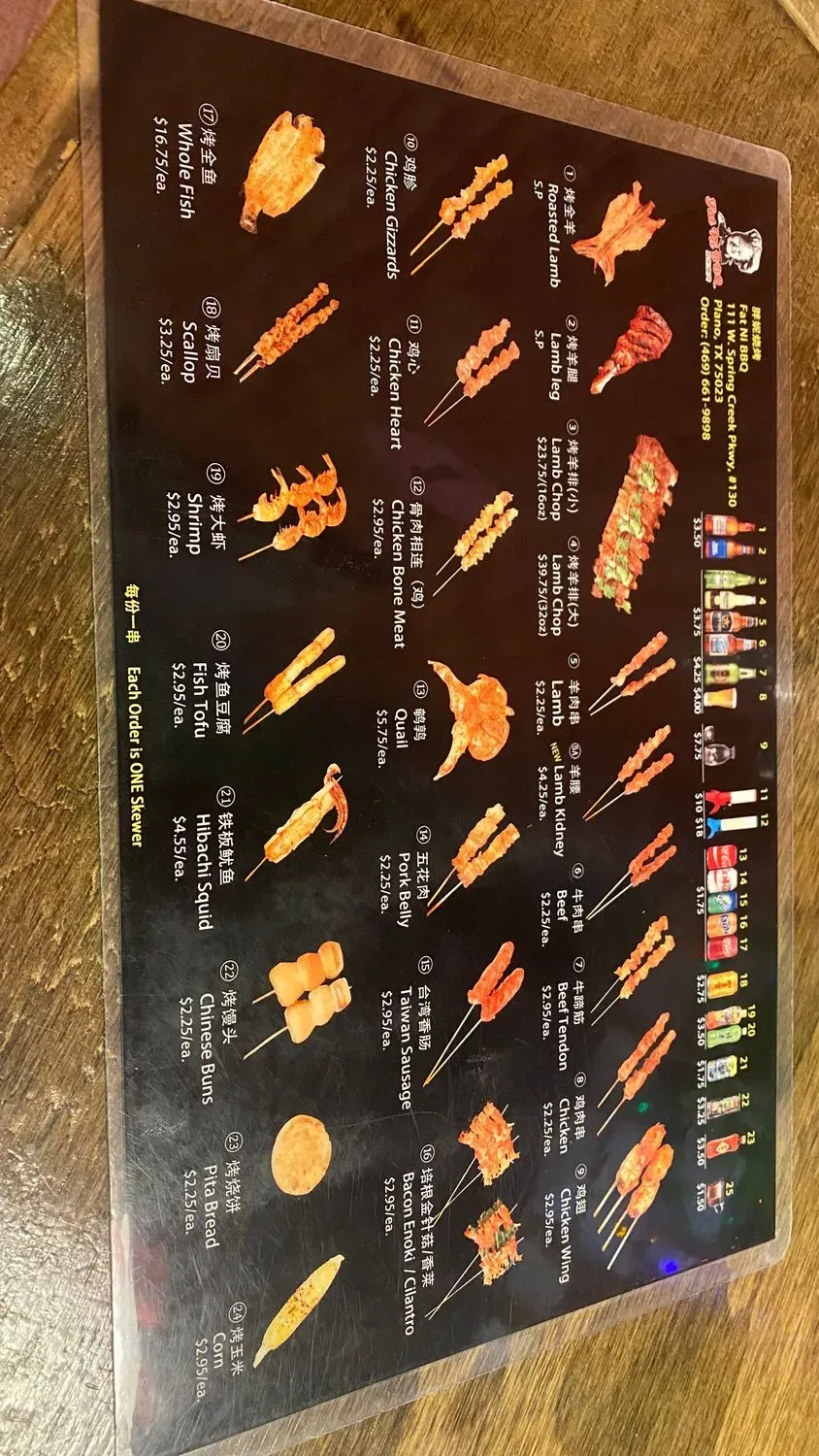 Menu 6